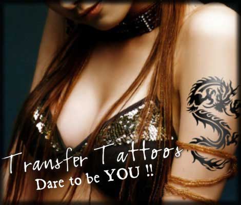 Temporary Tattoos, Water Transfer Tattoos, Fake Tattoos, Custom Temporary 